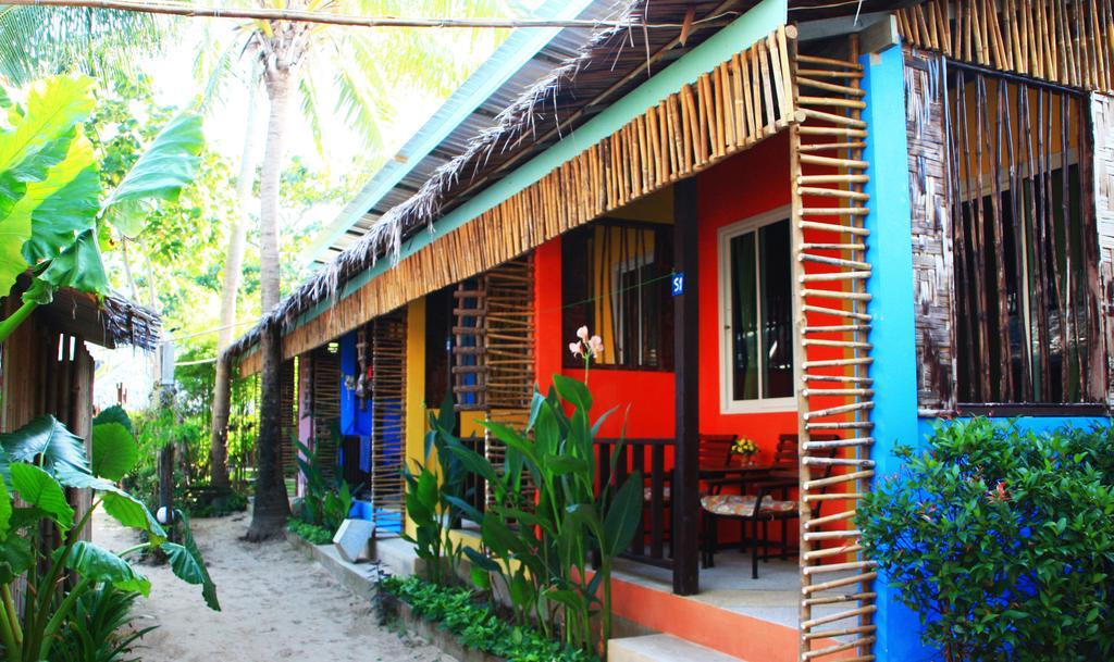 Cha-Ba Bungalow & Art Gallery Ко-Ланта Экстерьер фото